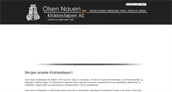 Desktop Screenshot of klokkestoperi.no